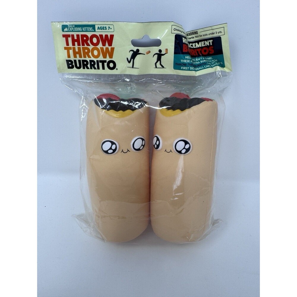 Throw Throw Burrito Battle Pack Replacement Burritos Exploding Kittens NEW!